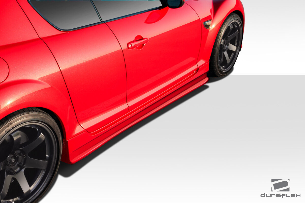 2004-2008 Mazda RX-8 Duraflex Type F Side Skirt Rocker Panels - 2 Piece