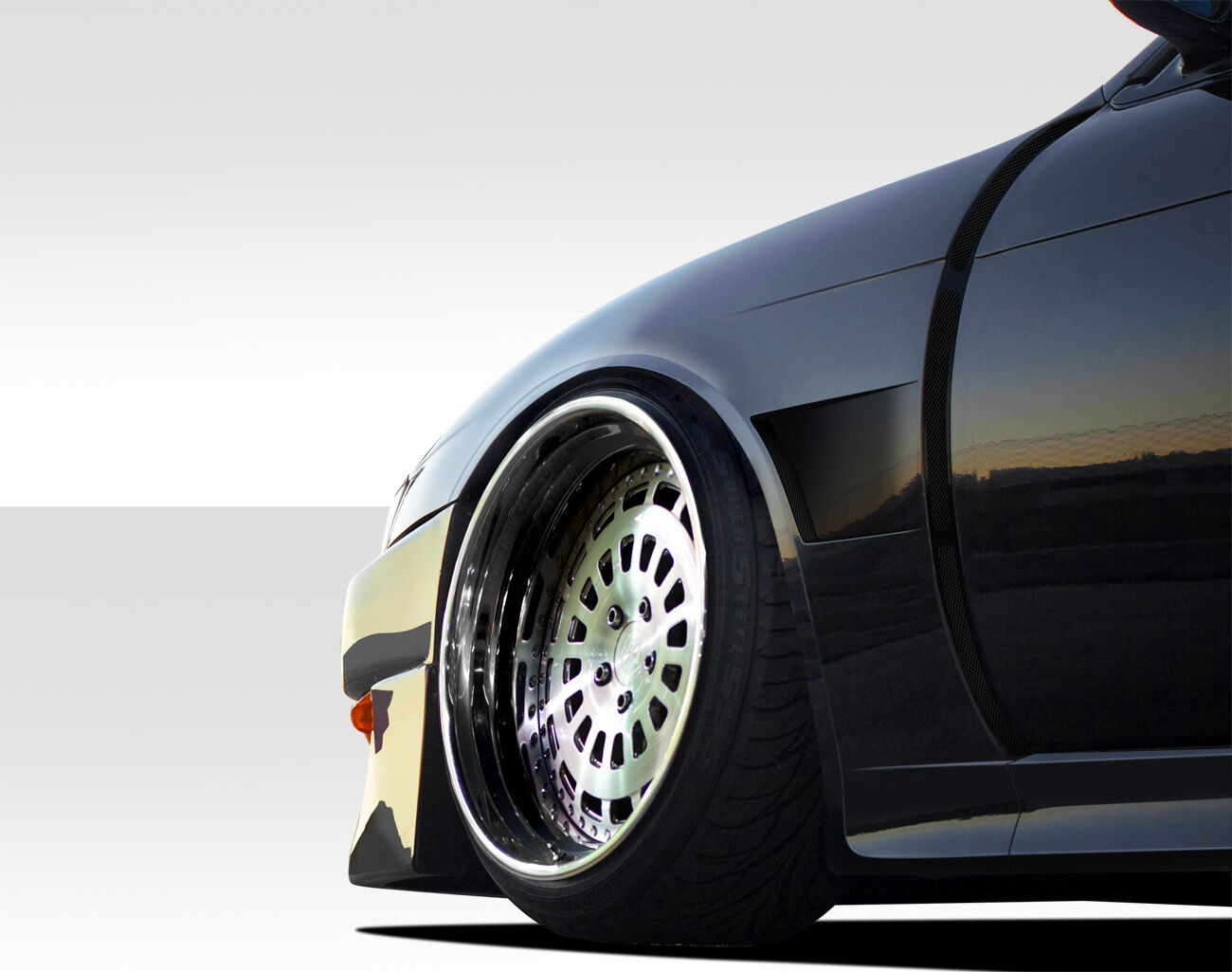 1997-1998 Nissan 240SX S14 Duraflex V-Speed Wide Body Kit - 8 Piece