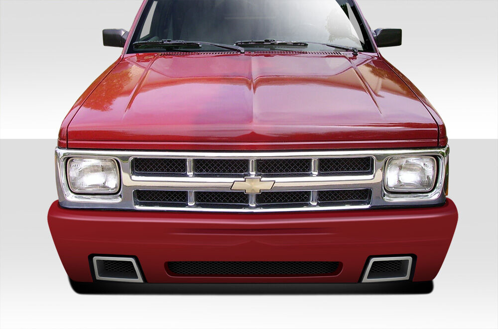 1982-1993 Chevy S10 Blazer GMC Jimmy Duraflex SS Look Front Bumper Cover - 1PC -