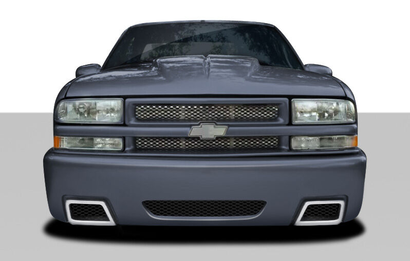 1994-2004 Chevy S10 1995-2004 Blazer Duraflex SS Look Front Bumper Cover - 1PC -
