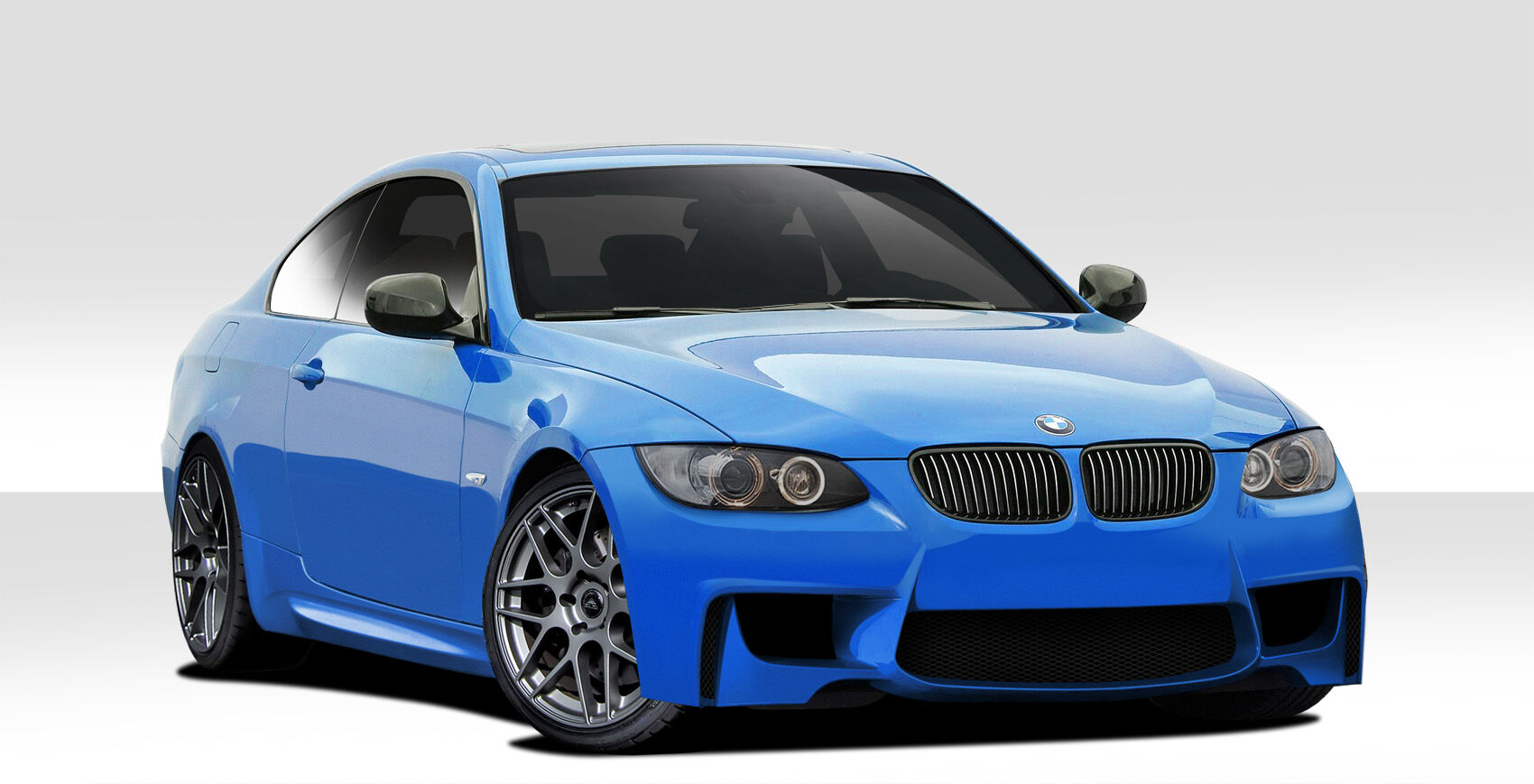 2007-2010 BMW 3 Series E92 E93 2DR Convertible Duraflex 1M Look Body Kit - 4PC -