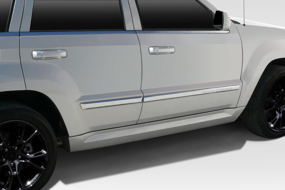 2005-2010 Jeep Grand Cherokee Duraflex SRT Look Side Skirt Rocker Panels - 2PC -