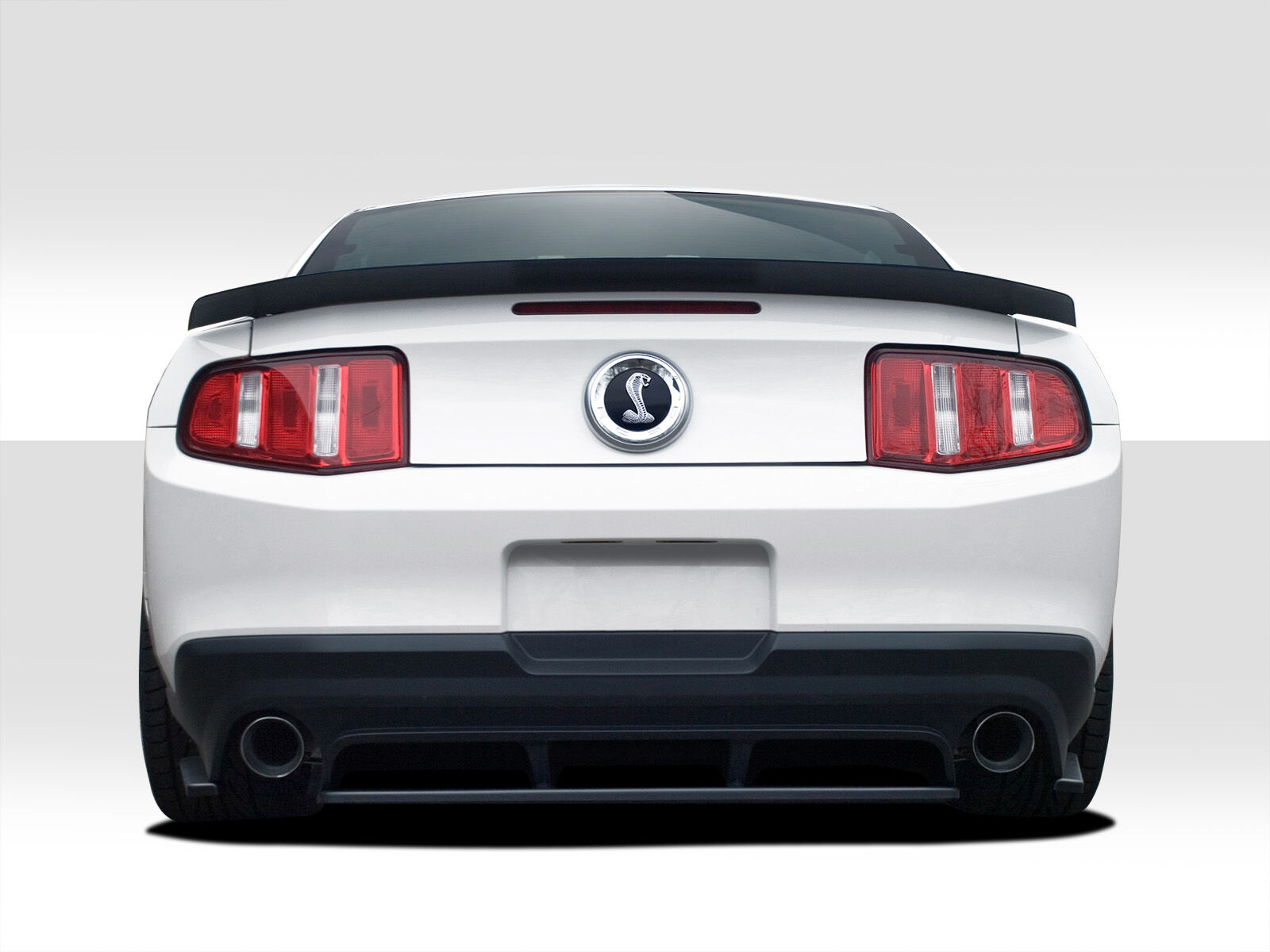 2010-2012 Ford Mustang Duraflex R500 Rear Diffuser Splitter - 4PC - 109592