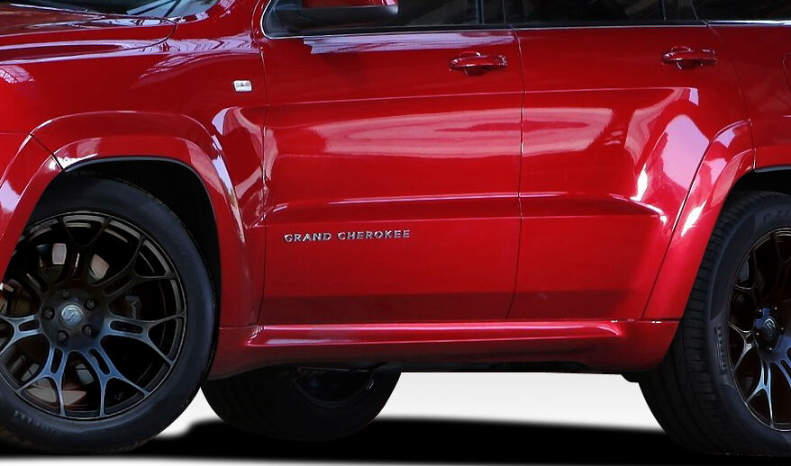 2011-2015 Jeep Grand Cherokee Duraflex SRT Look Side Skirt Rocker Panels - 2PC -