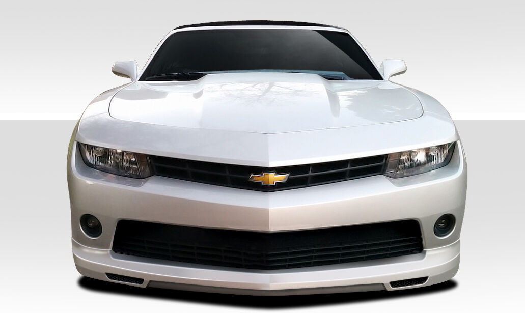 2014-2015 Chevy Camaro V6 Duraflex Racer Front Lip Under Air Dam Spoiler - 1PC -