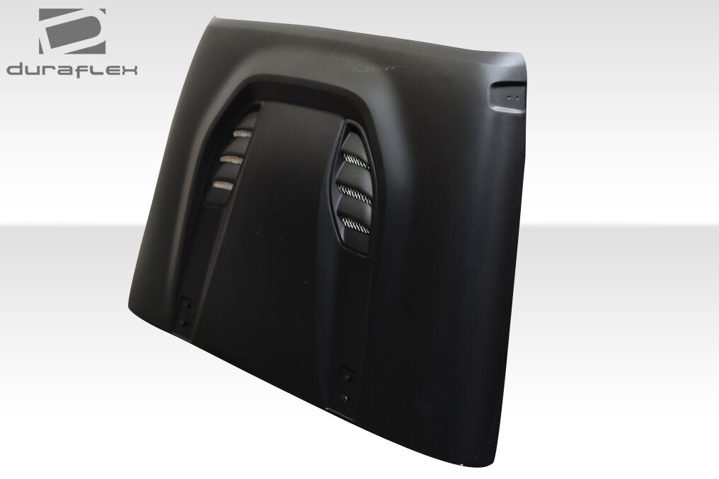 2007-2018 Jeep Wrangler Duraflex Power Dome Hood - 1 Piece