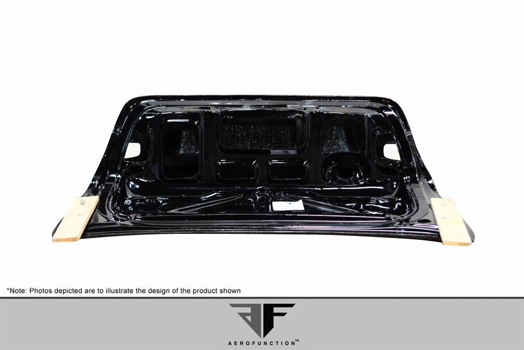 2007-2013 BMW 3 Series E92 2dr Carbon AF-2 Trunk Lid ( CFP ) - 1 Piece