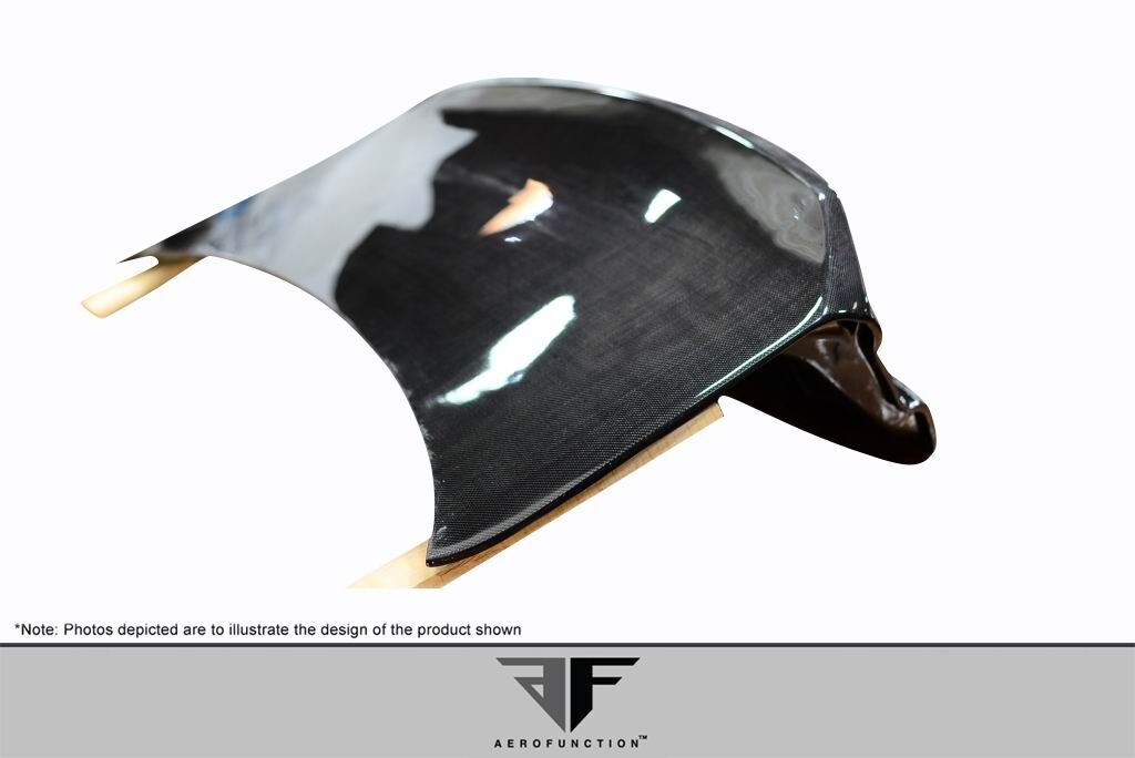 2007-2013 BMW 3 Series E92 2dr Carbon AF-2 Trunk Lid ( CFP ) - 1 Piece