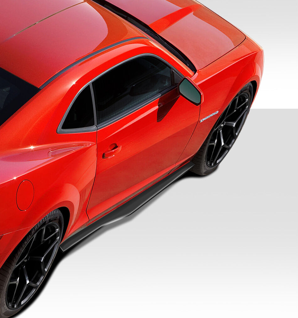 2010-2015 Chevy Camaro Duraflex Stingray Z Look Side Skirt Rocker Panels - 2PC -