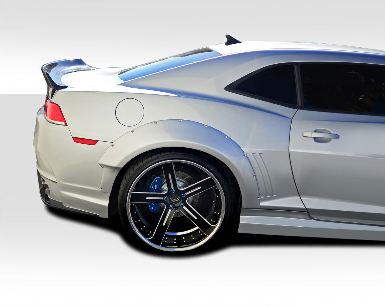 2010-2015 Chevy Camaro Duraflex Wide Body GT Concept Rear Fender Flares - 2PC -