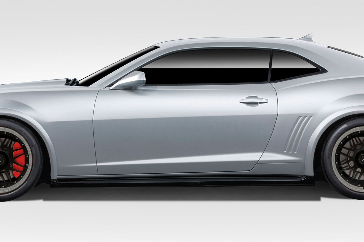 2010-2015 Chevy Camaro Duraflex Z28 Look Side Skirt Rocker Panels - 2PC - 109811