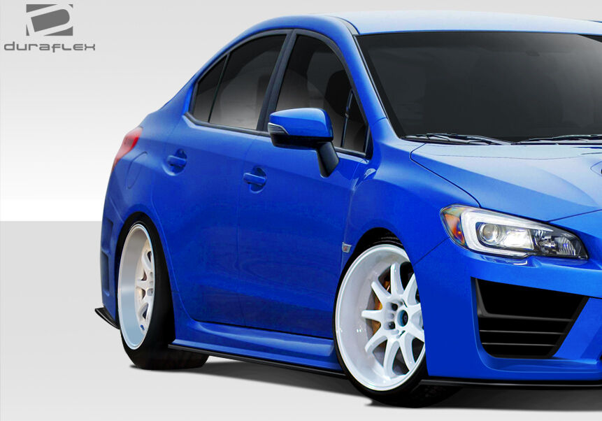 2015-2021 Subaru WRX Duraflex NBR Concept Side Splitters - 2 Piece