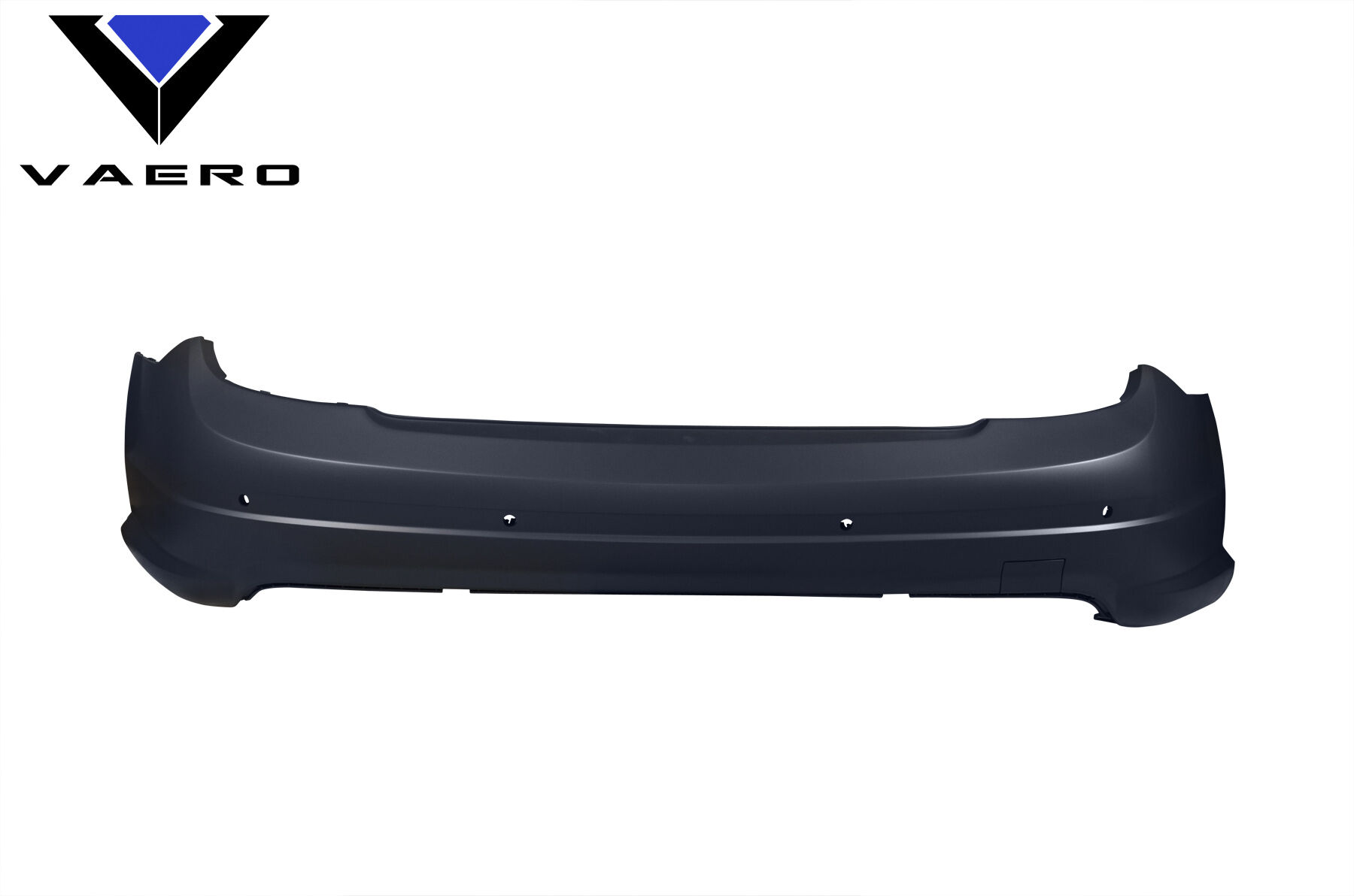 2008-2014 Mercedes C Class W204 Vaero C63 V1 Look Rear Bumper Cover ( with PDC ) - 1 Piece (S) (Clearance Item)