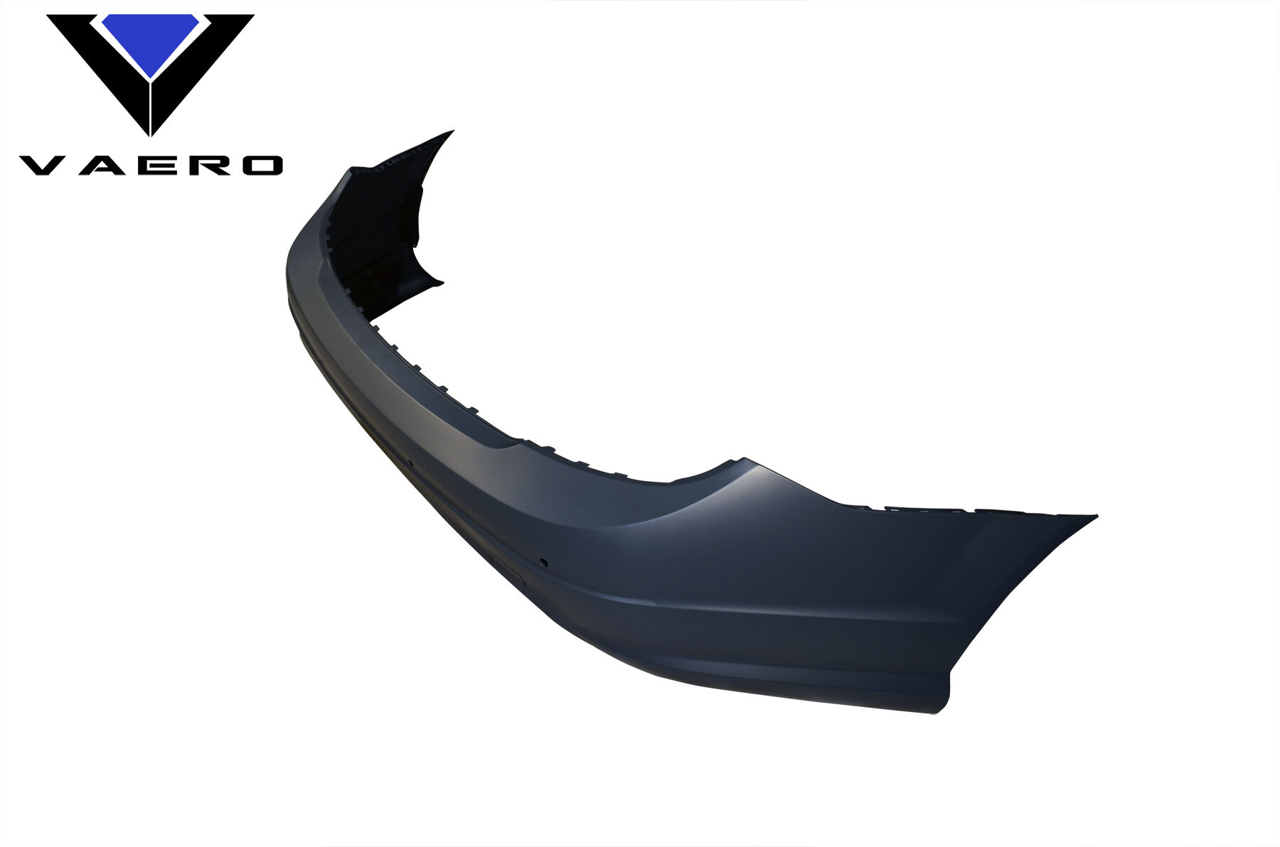 2008-2014 Mercedes C Class W204 Vaero C63 V1 Look Rear Bumper Cover ( with PDC ) - 1 Piece (S) (Clearance Item)