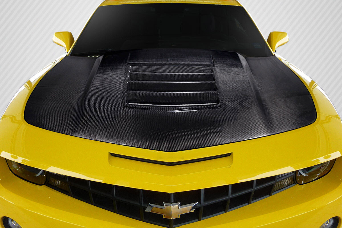 2010-2015 Chevy Camaro Carbon Fiber GT Concept Hood - 1 Piece - 109929