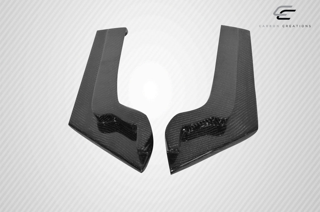 2015-2021 Subaru WRX Carbon Creations NBR Concept Rear Splitters - 2 Piece