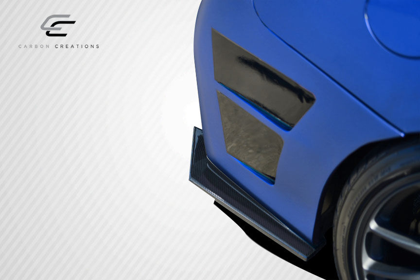 2015-2021 Subaru WRX Carbon Creations NBR Concept Rear Splitters - 2 Piece