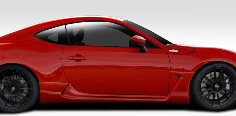 Duraflex W-1 Style Fiberglass/FRP Side Skirts for 2013-2020 Scion FRS - 109969