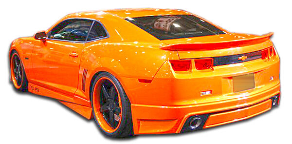 2010-2013 Chevy Camaro V6 Duraflex Racer Rear Lip Under Spoiler Air Dam - 1PC -