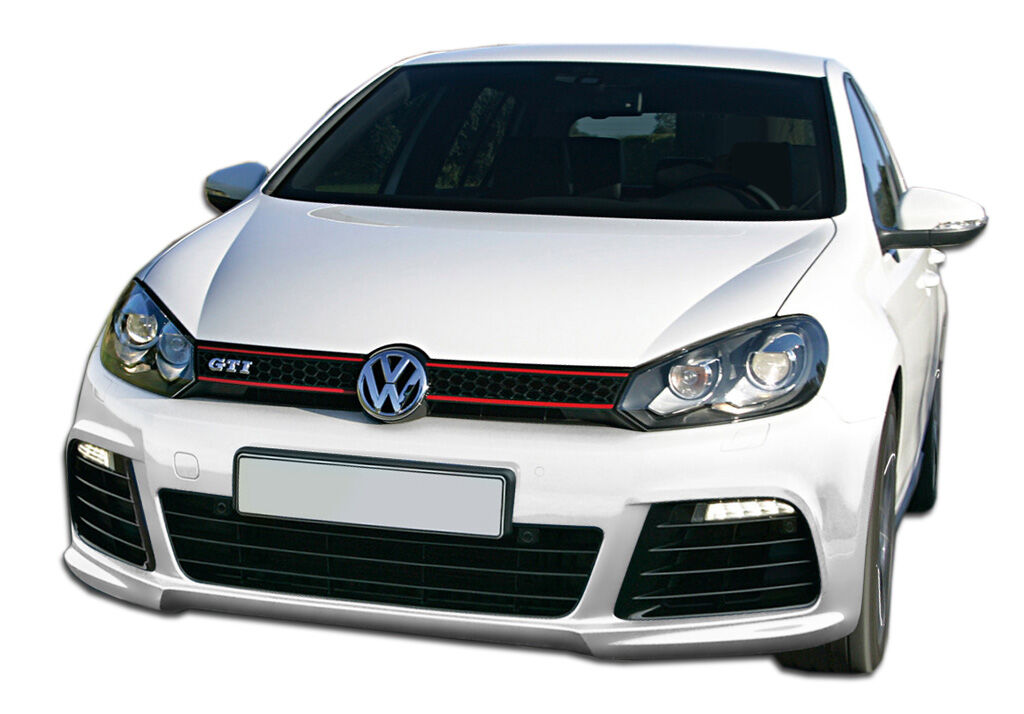 2010-2016 VW Golf GTI Jetta Sportwagen Duraflex R Look Front Bumper Cover - 1PC
