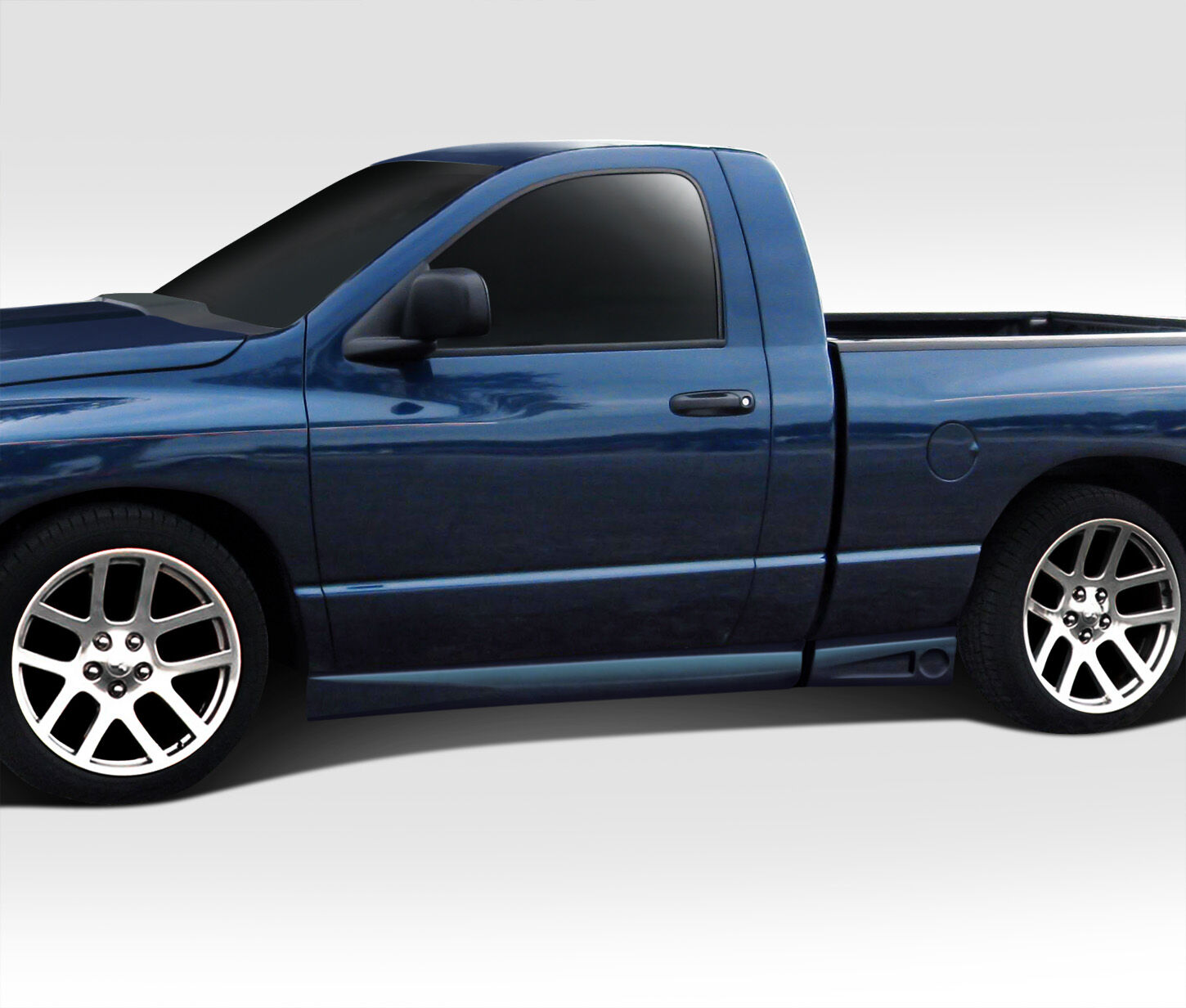 2002-2008 Dodge Ram Standard Cab Duraflex BT-1 Side Skirt Rocker Panels - 4PC -