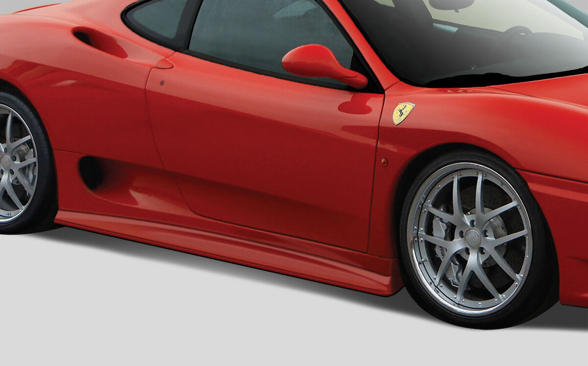 Duraflex Eros Version 1 Style Fiberglass/FRP Side Skirts for 1999-2004 Ferrari 360 Modena - 112087