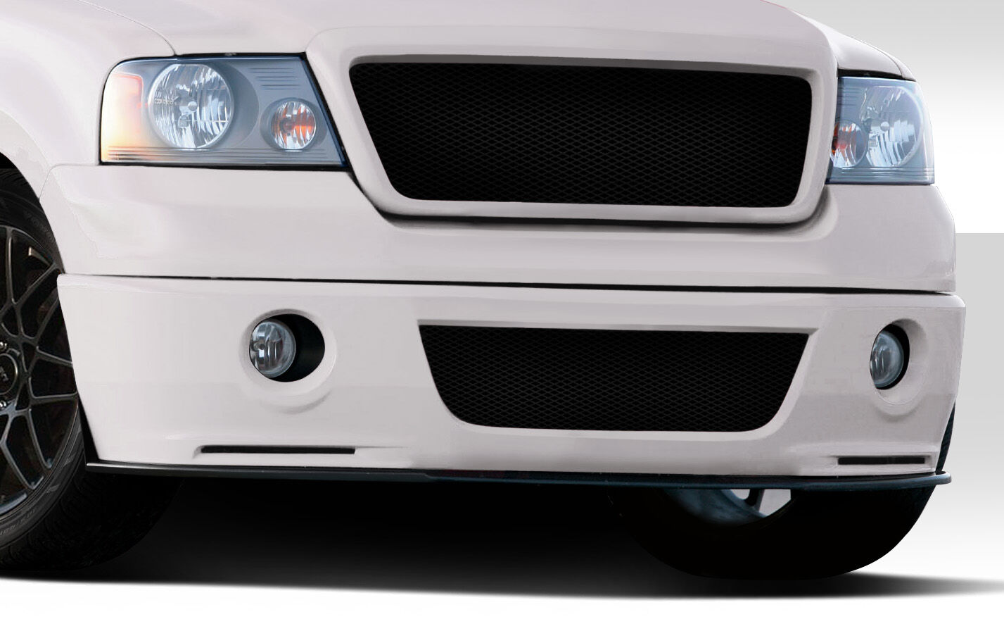2004-2008 Ford F-150 Duraflex Super Snake Look Front Lip Under Air Dam Spoiler -