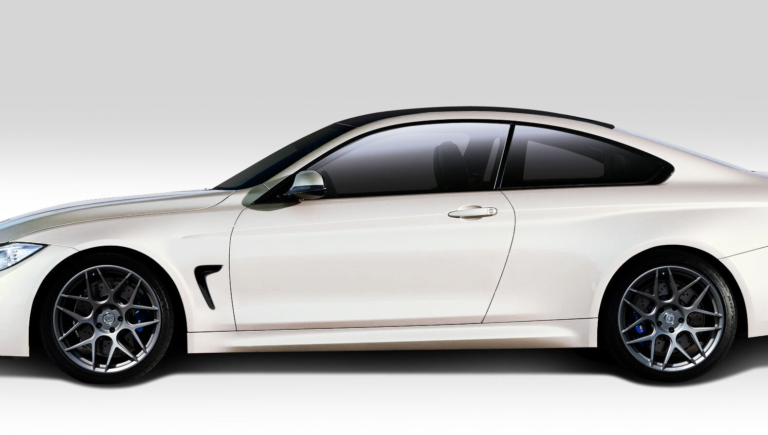 2014-2016 BMW 4 Series F32 Duraflex M4 Look Side Skirt Rocker Panels - 2PC - 112