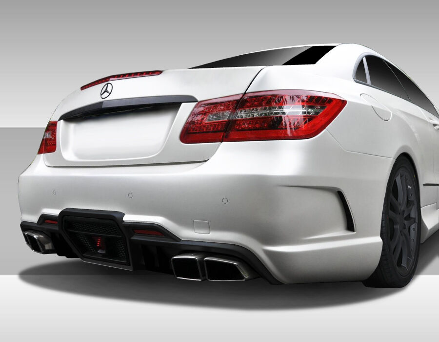Duraflex Eros Version 3 Style Fiberglass/FRP Rear Bumper for 2010-2013 Mercedes E Class 2DR. - 112264