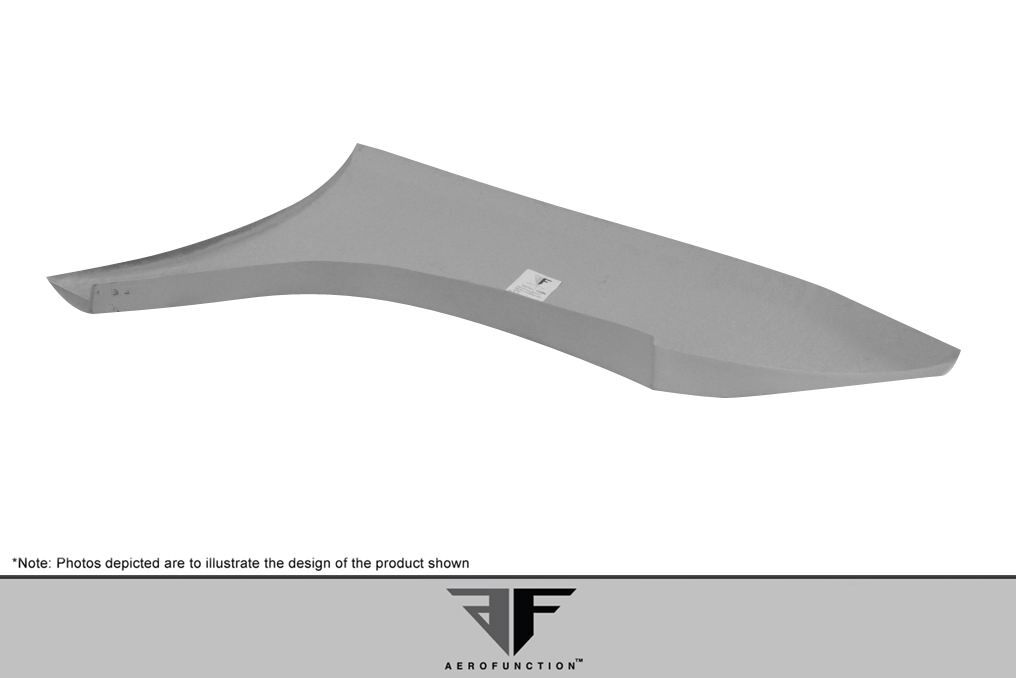 2008-2015 Lexus LX570 AF-1 Wide Body Front Fenders ( GFK ) - 2 Piece - Clearance Item