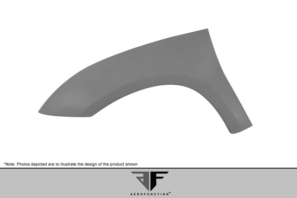 2008-2015 Lexus LX570 AF-1 Wide Body Front Fenders ( GFK ) - 2 Piece - Clearance Item