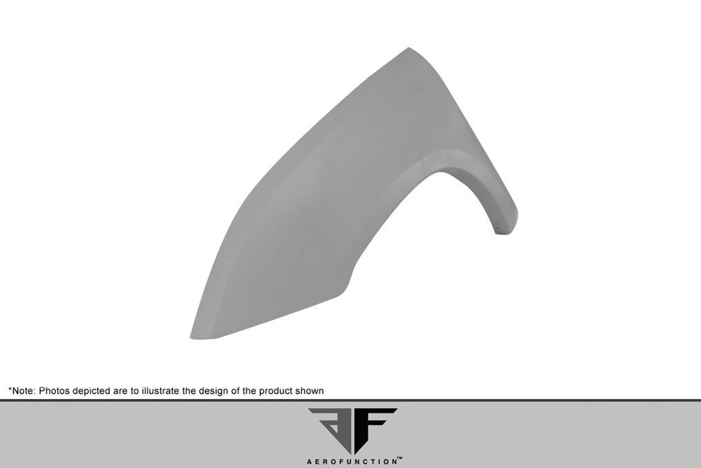 2008-2015 Lexus LX570 AF-1 Wide Body Front Fenders ( GFK ) - 2 Piece - Clearance Item