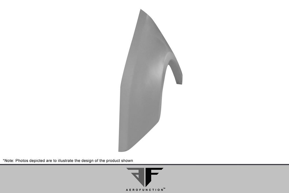 2008-2015 Lexus LX570 AF-1 Wide Body Front Fenders ( GFK ) - 2 Piece - Clearance Item