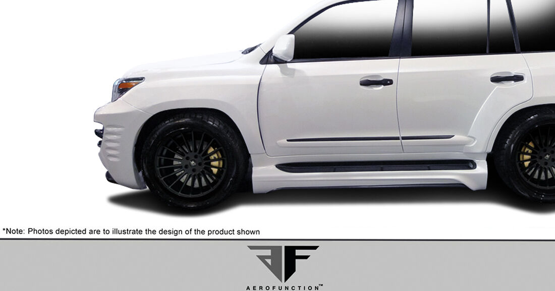 2008-2015 Lexus LX570 AF-1 Wide Body Front Fenders ( GFK ) - 2 Piece - Clearance Item