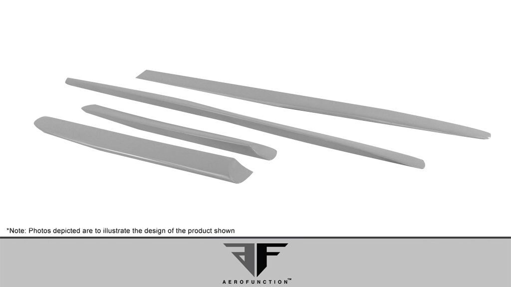 2008-2015 Lexus LX570 Urethane AF-1 Wide Body Door Caps ( PUR-RIM ) - 4 Piece - Clearance Item