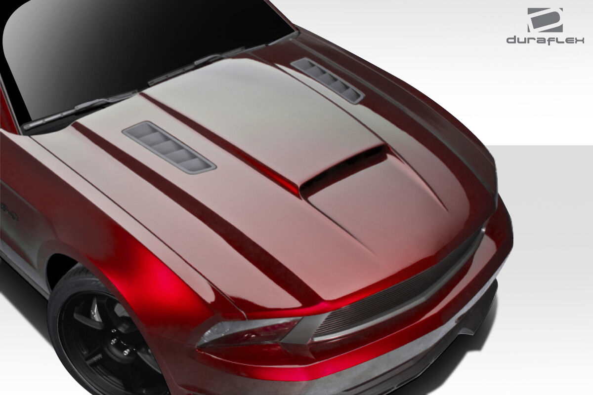 2010-2012 Ford Mustang Duraflex CVX Version 3 Hood - 1 Piece