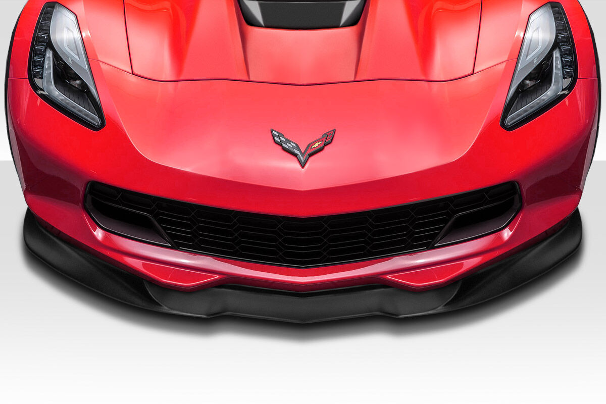 2014-2016 Chevy Corvette C7 Duraflex Apex Front Splitter - 3PC - 112367