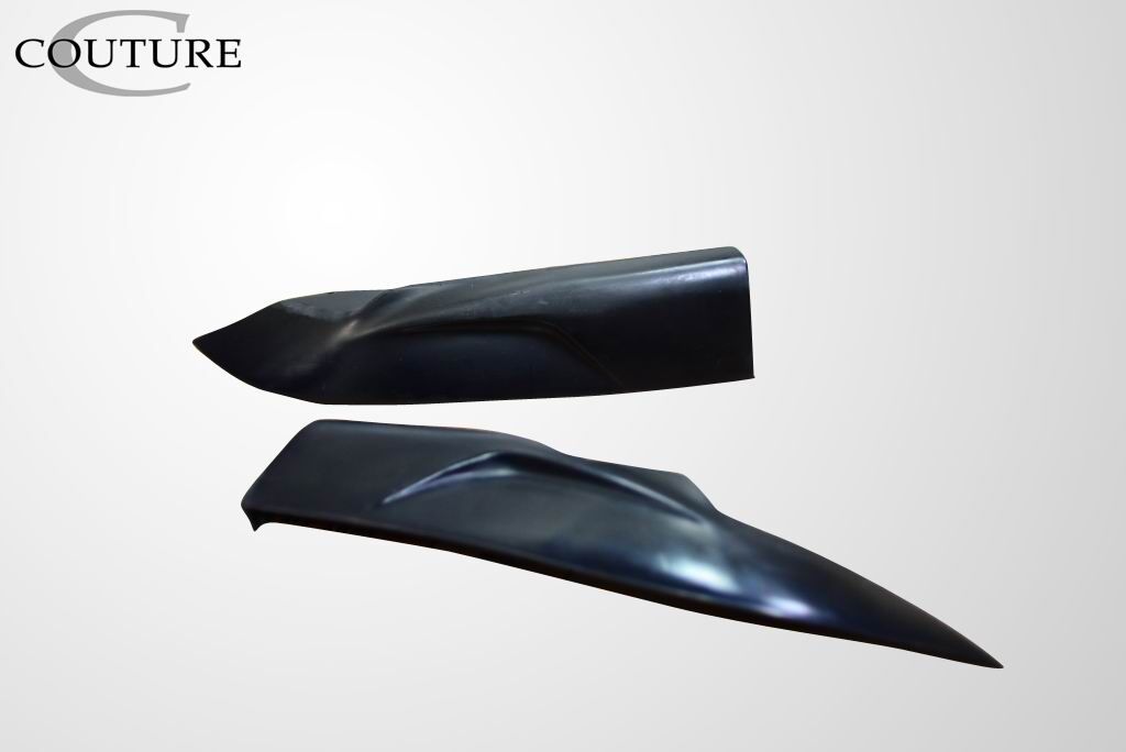 2010-2014 Honda Insight Couture Polyurethane Vortex Rear Add Ons Spat Extensions - 2 Piece - Clearance Item