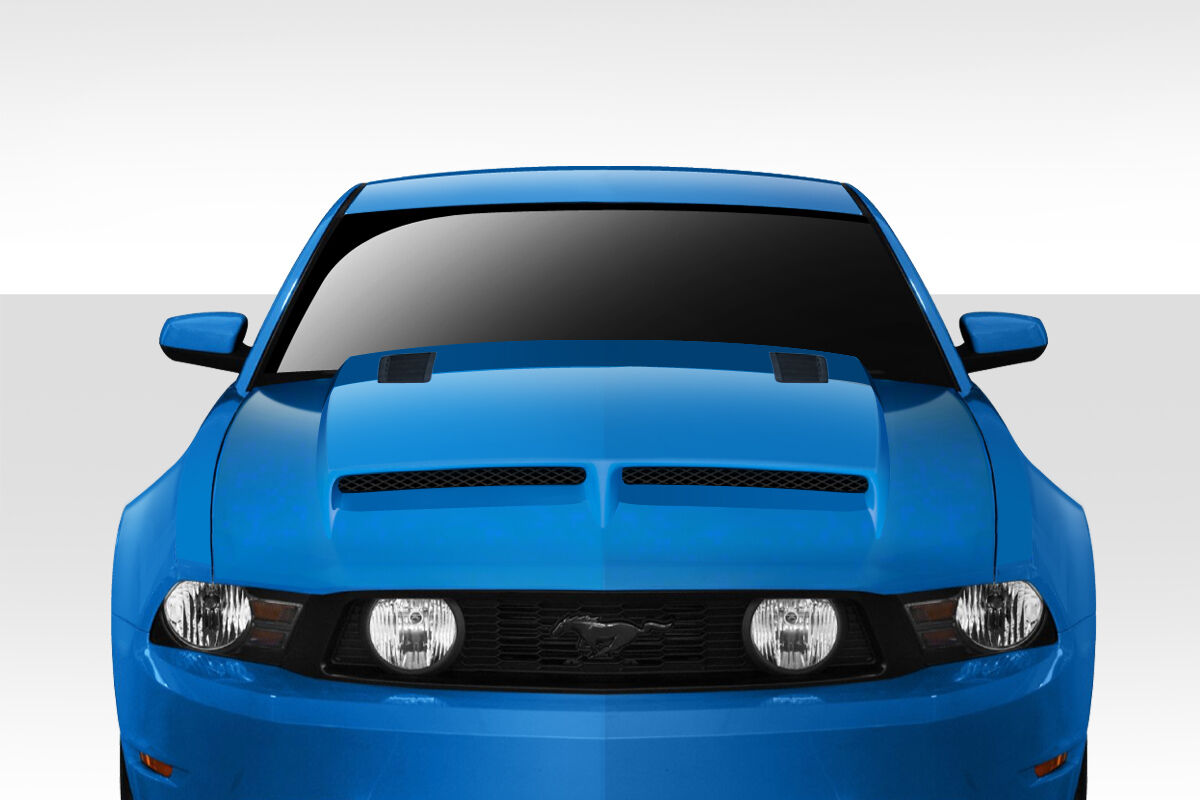 2010-2012 Ford Mustang Duraflex CV-X Version 6 Hood - 1PC - 112402