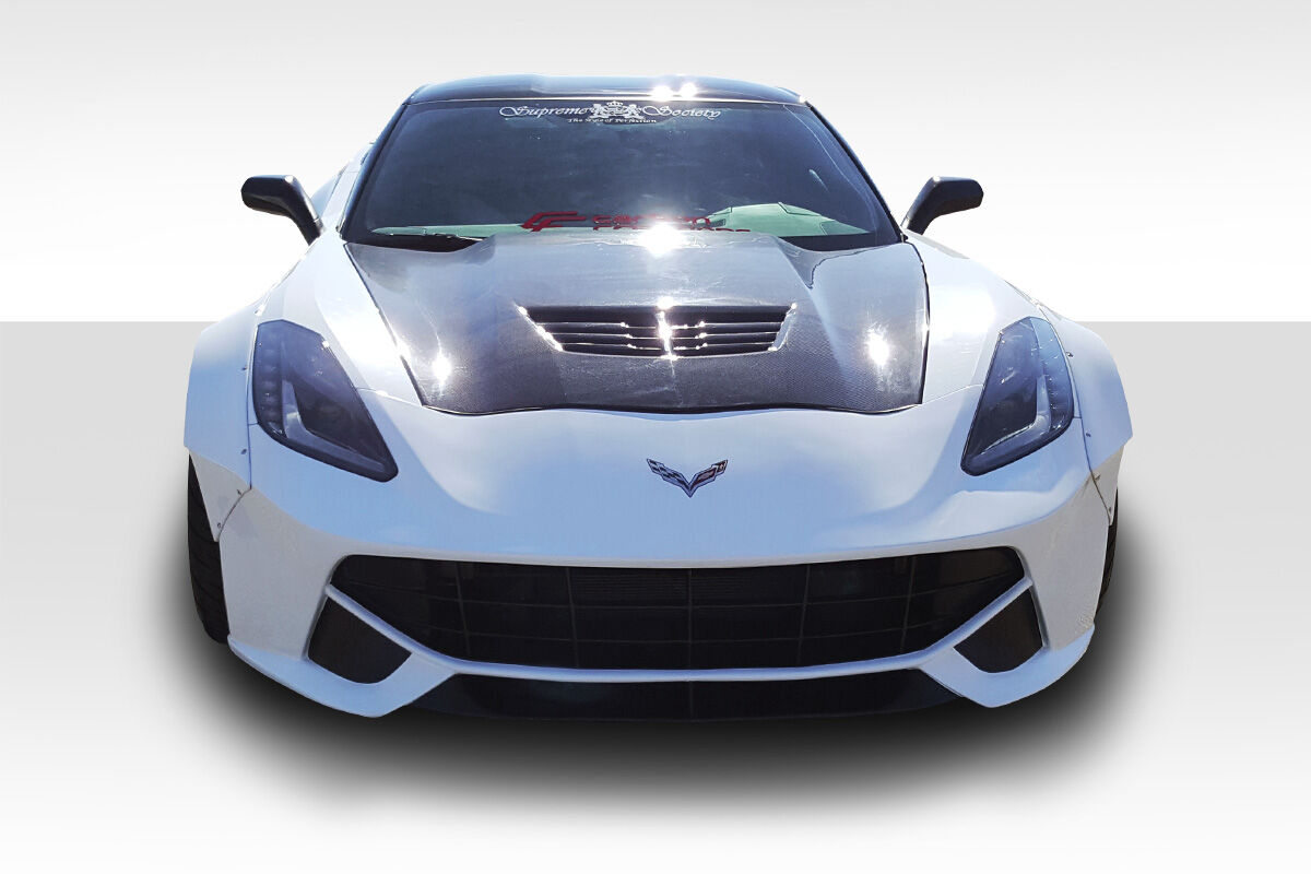 2014-2016 Chevy Corvette C7 Duraflex Gran Veloce Front Bumper - 1PC - 112424