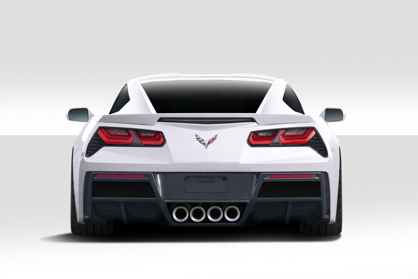 2014-2016 Chevy Corvette C7 Duraflex Gran Veloce Rear Diffuser- 1PC - 112426