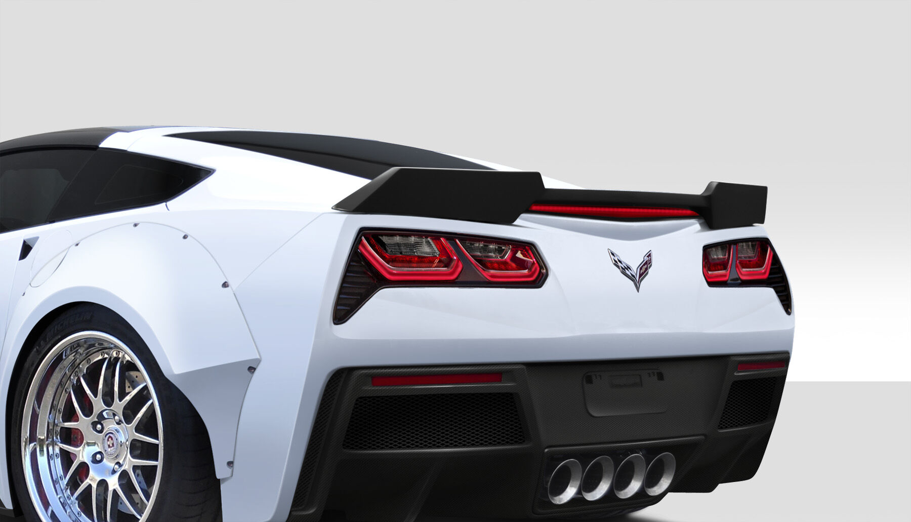 2014-2018 Chevy Corvette C7 Duraflex Gran Veloce Wing- 1PC - 112428