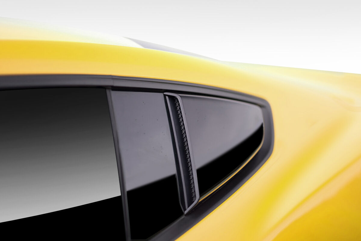 2015-2023 Ford Mustang Duraflex R-Spec Window Scoops - 2PC - 112458
