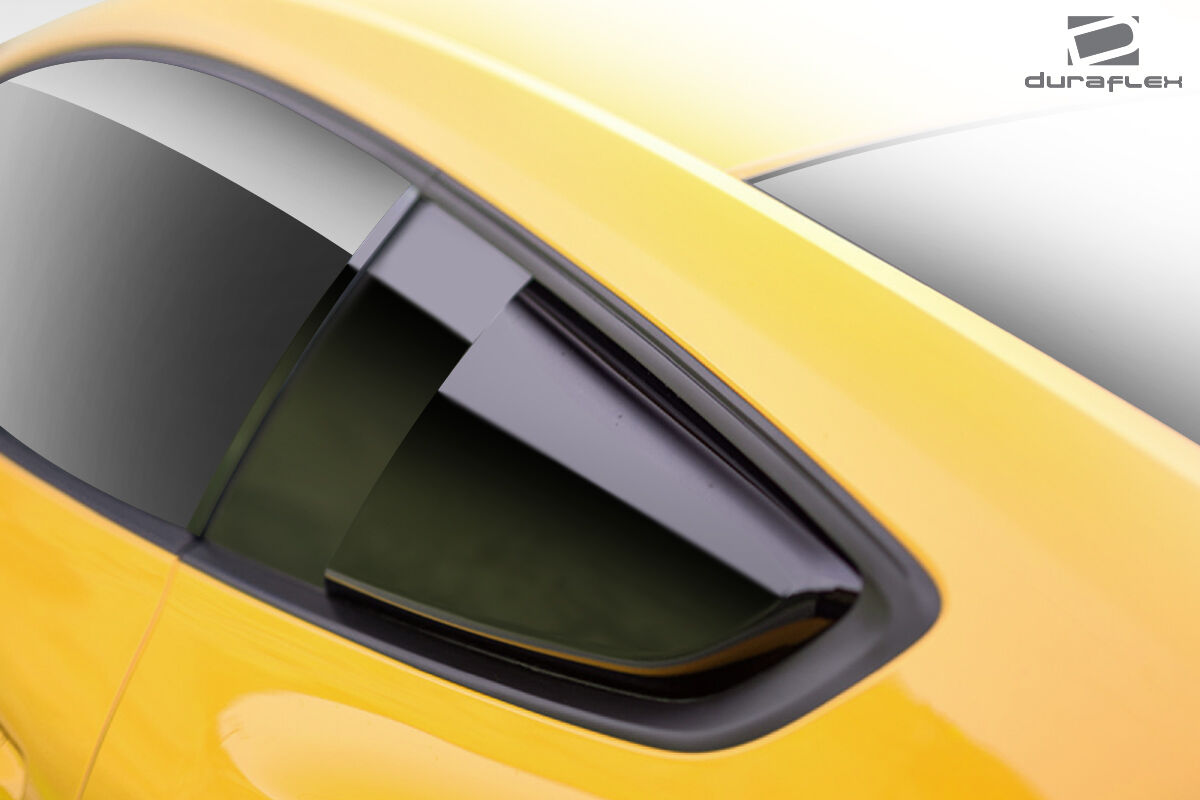2015-2023 Ford Mustang Duraflex R-Spec Window Scoops - 2 Piece (S) (Clearance Item)