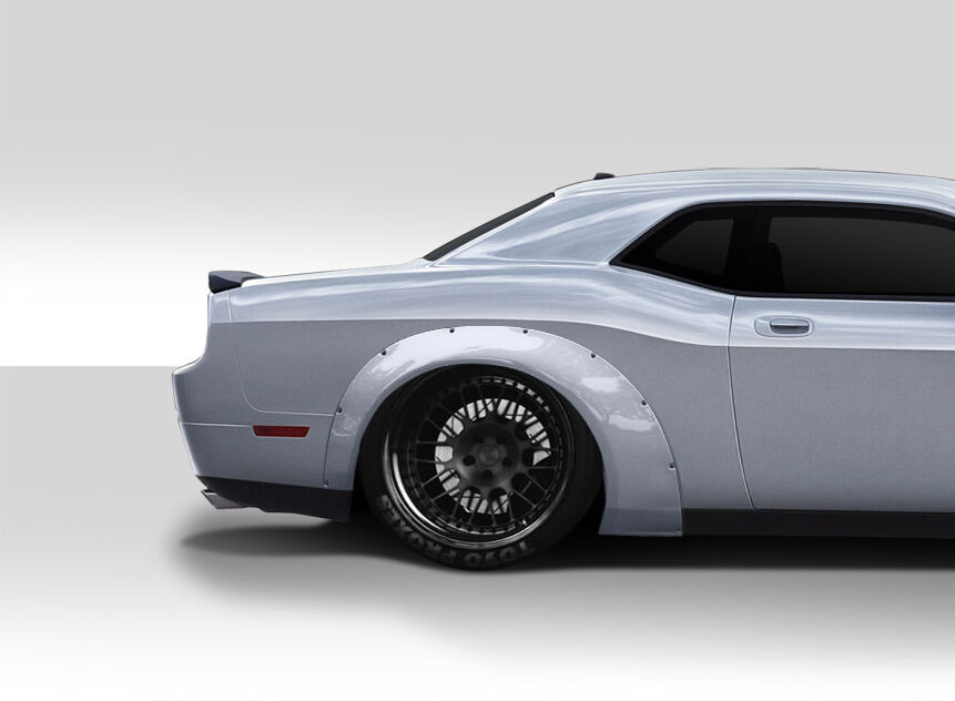 2008-2023 Dodge Challenger Duraflex Novara Wide Body Rear Fender Flares - 2PC -