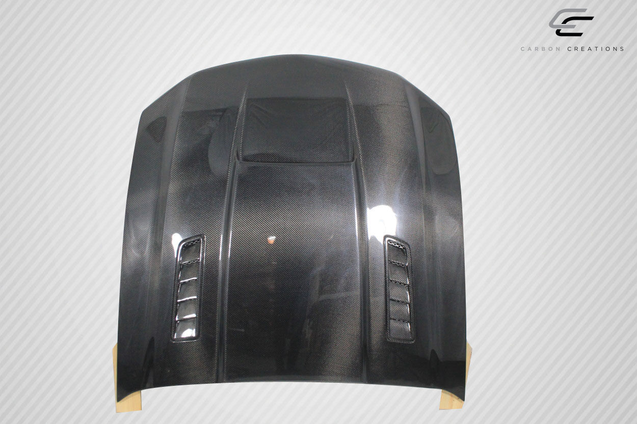 2010-2012 Ford Mustang Carbon Creations CVX Version 3 Hood - 1 Piece