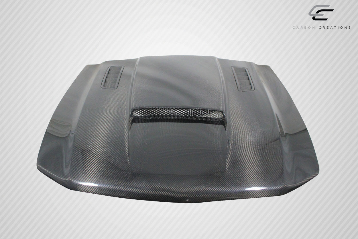 2010-2012 Ford Mustang Carbon Creations CVX Version 3 Hood - 1 Piece