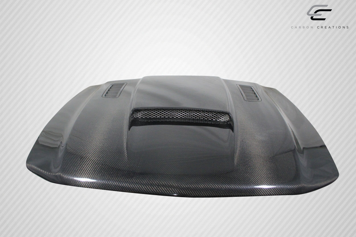 2010-2012 Ford Mustang Carbon Creations CVX Version 3 Hood - 1 Piece