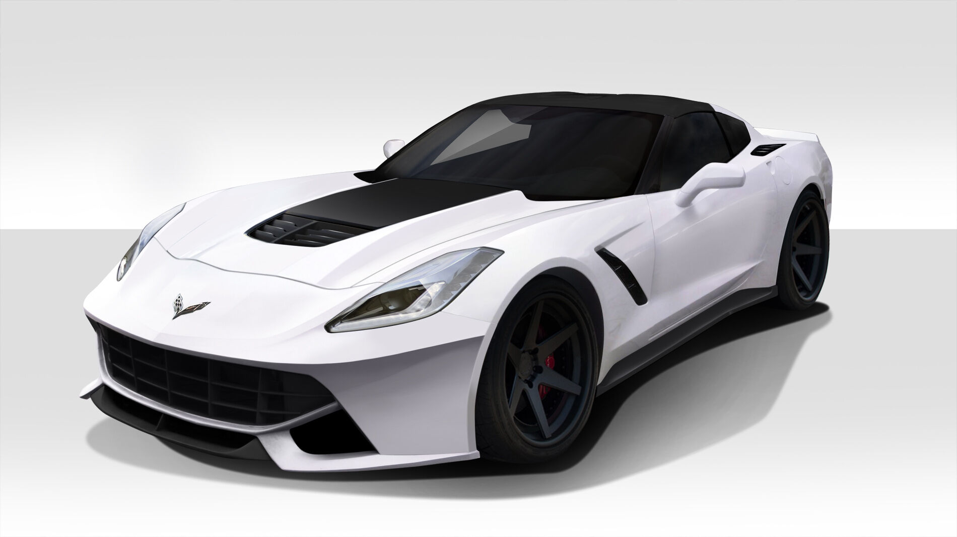 2014-2016 Chevy Corvette C7 Duraflex Gran Veloce Body Kit - 4PC - 112497