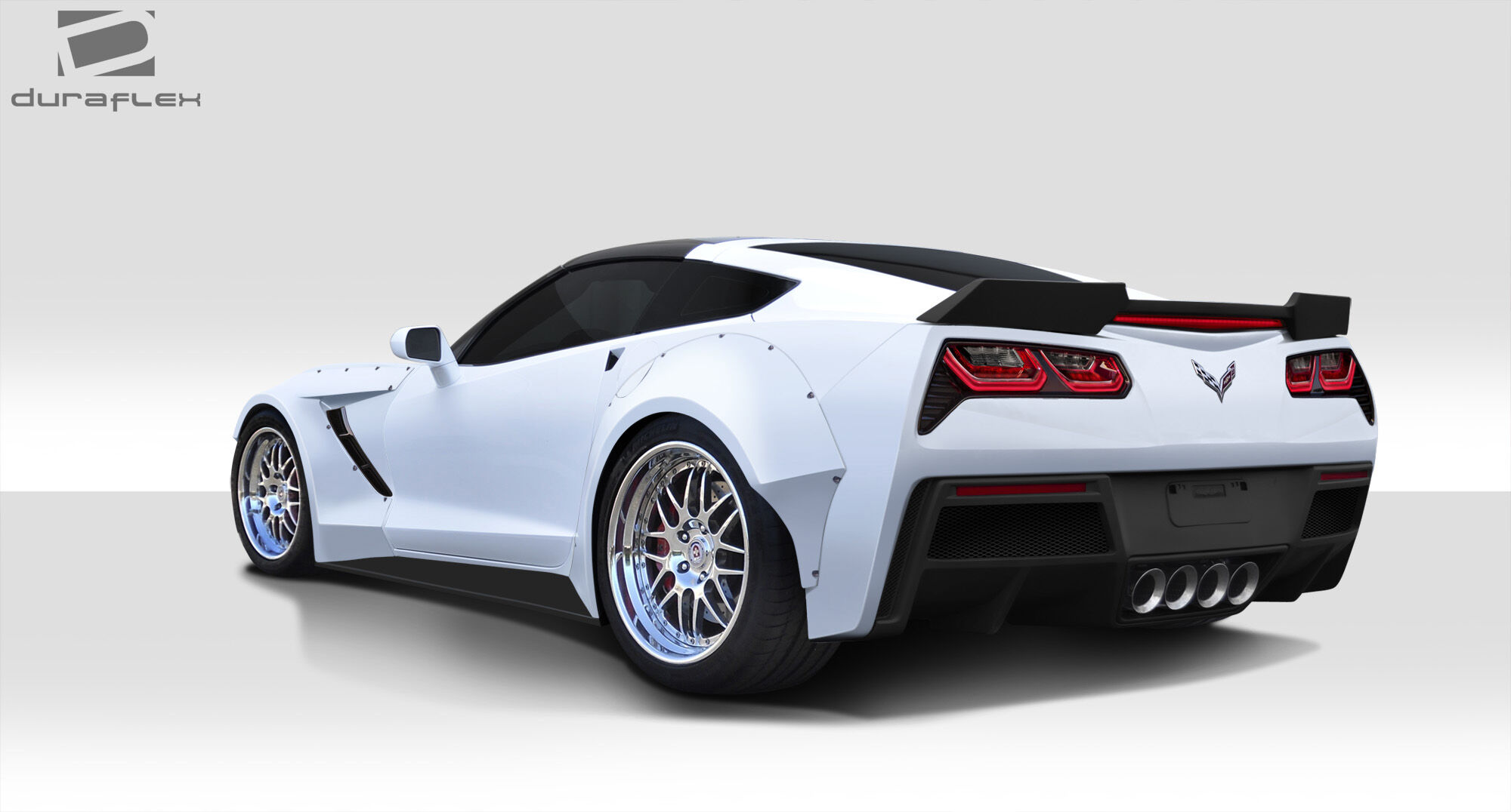 2014-2019 Chevrolet Corvette C7 Duraflex Gran Veloce Wide Body Kit - 8 Piece
